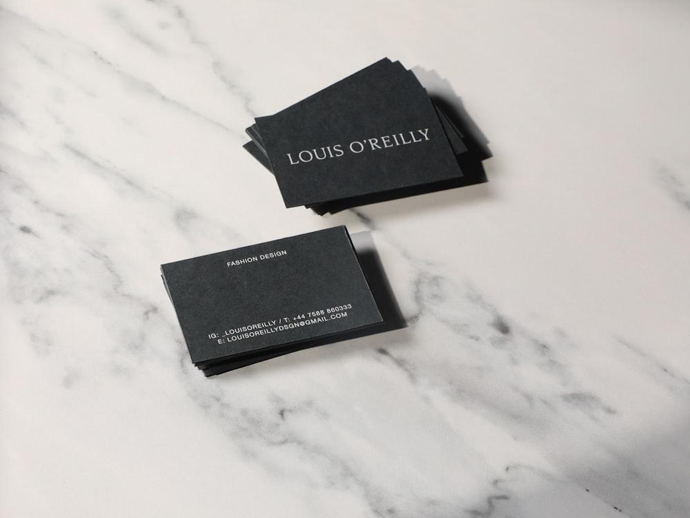Cartes de visite et faire-part